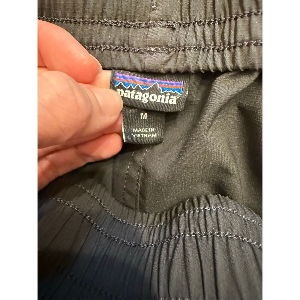 Patagonia Black Stretch Planing Micro Drawstring Fast-Drying Swim Shorts Medium - Picture 3 of 3